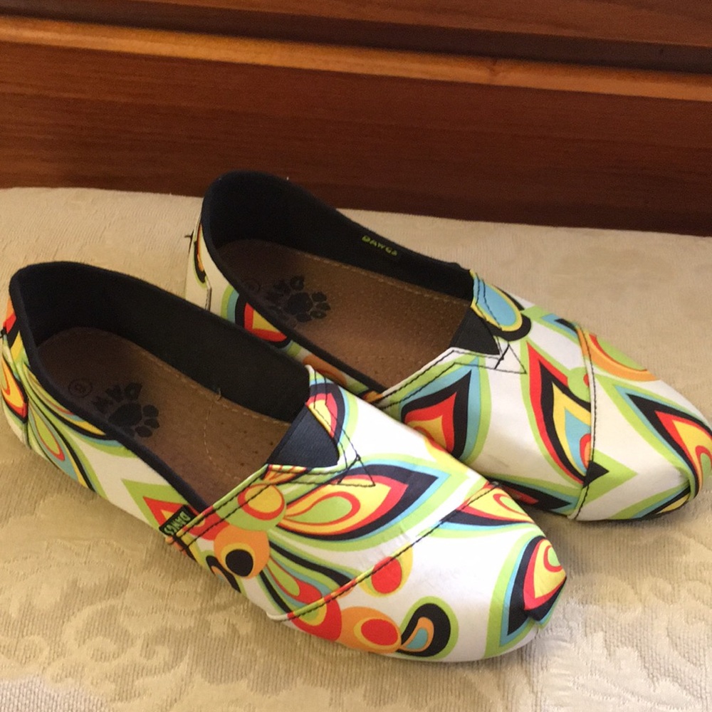 Colorful women’s flats